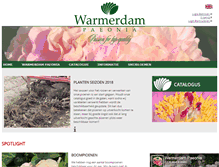 Tablet Screenshot of paeoniapassion.com